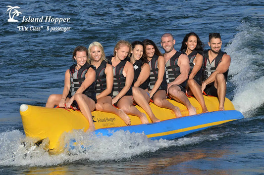 Island Hopper 8 Person Elite Class Inline Banana Boat Towable Tube