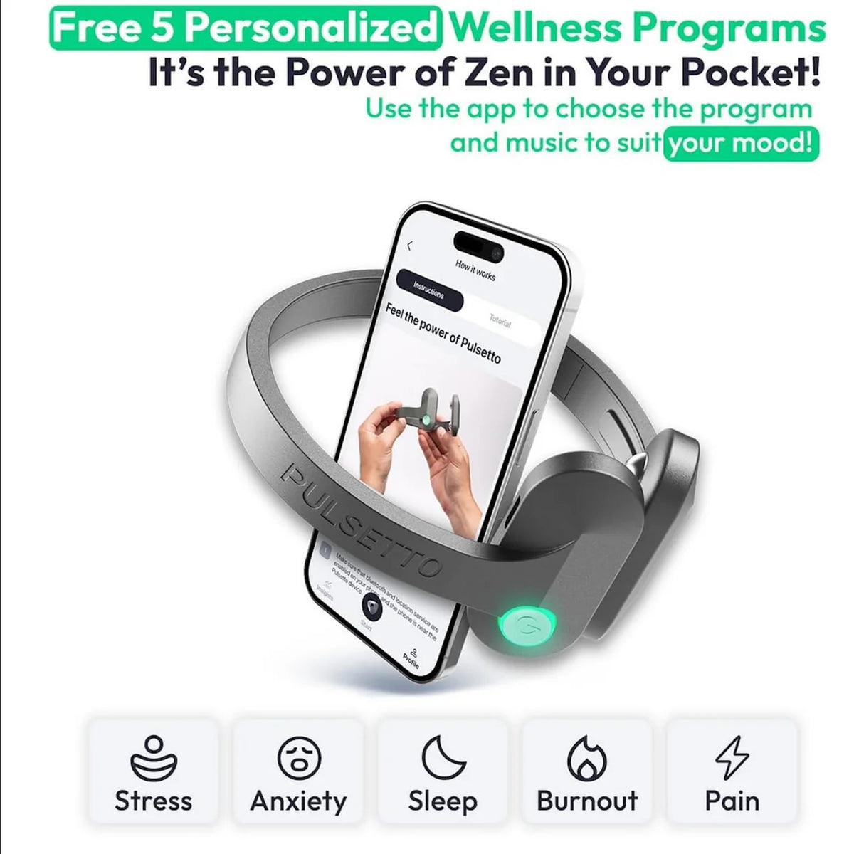 Pulsetto Lite - Vagus Nerve Stimulator Device