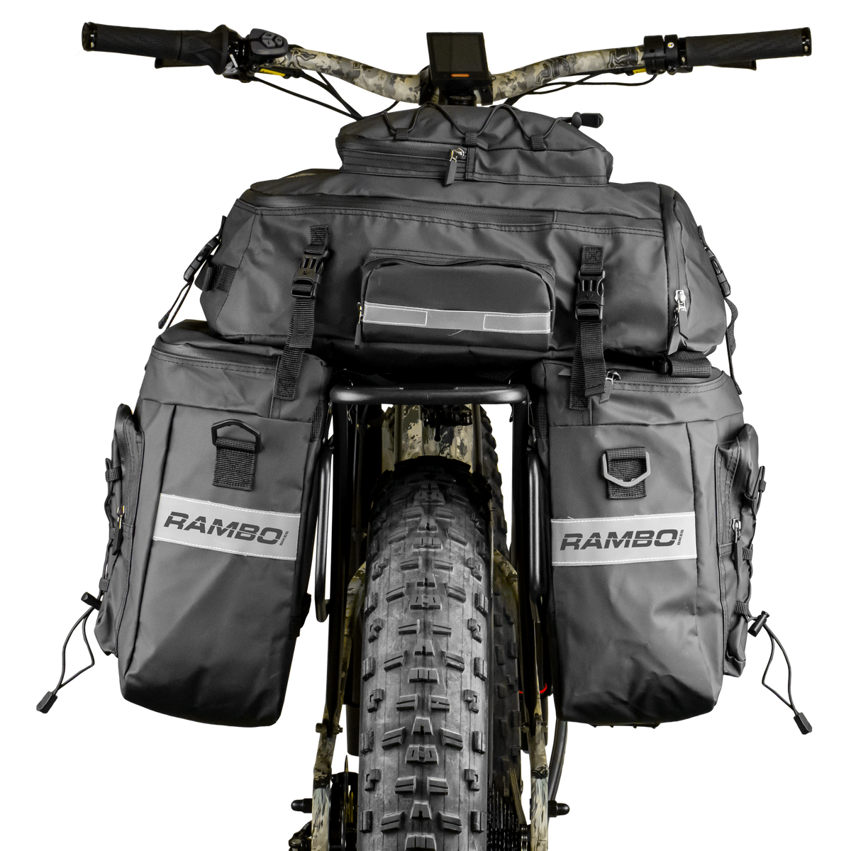 Rambo Bikes R161 Triple Accessory Saddle Bags