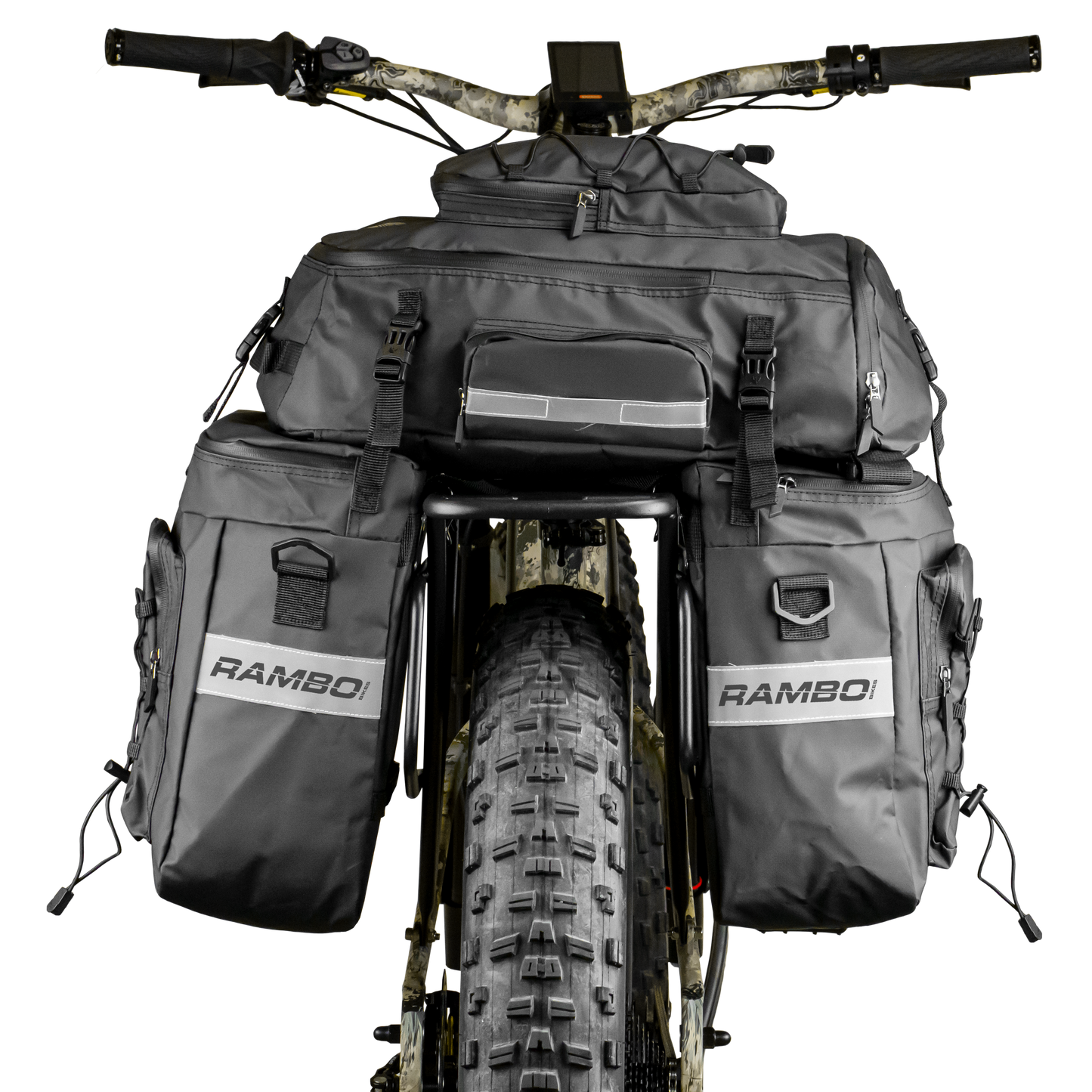 Rambo Bikes R161 Triple Accessory Saddle Bags