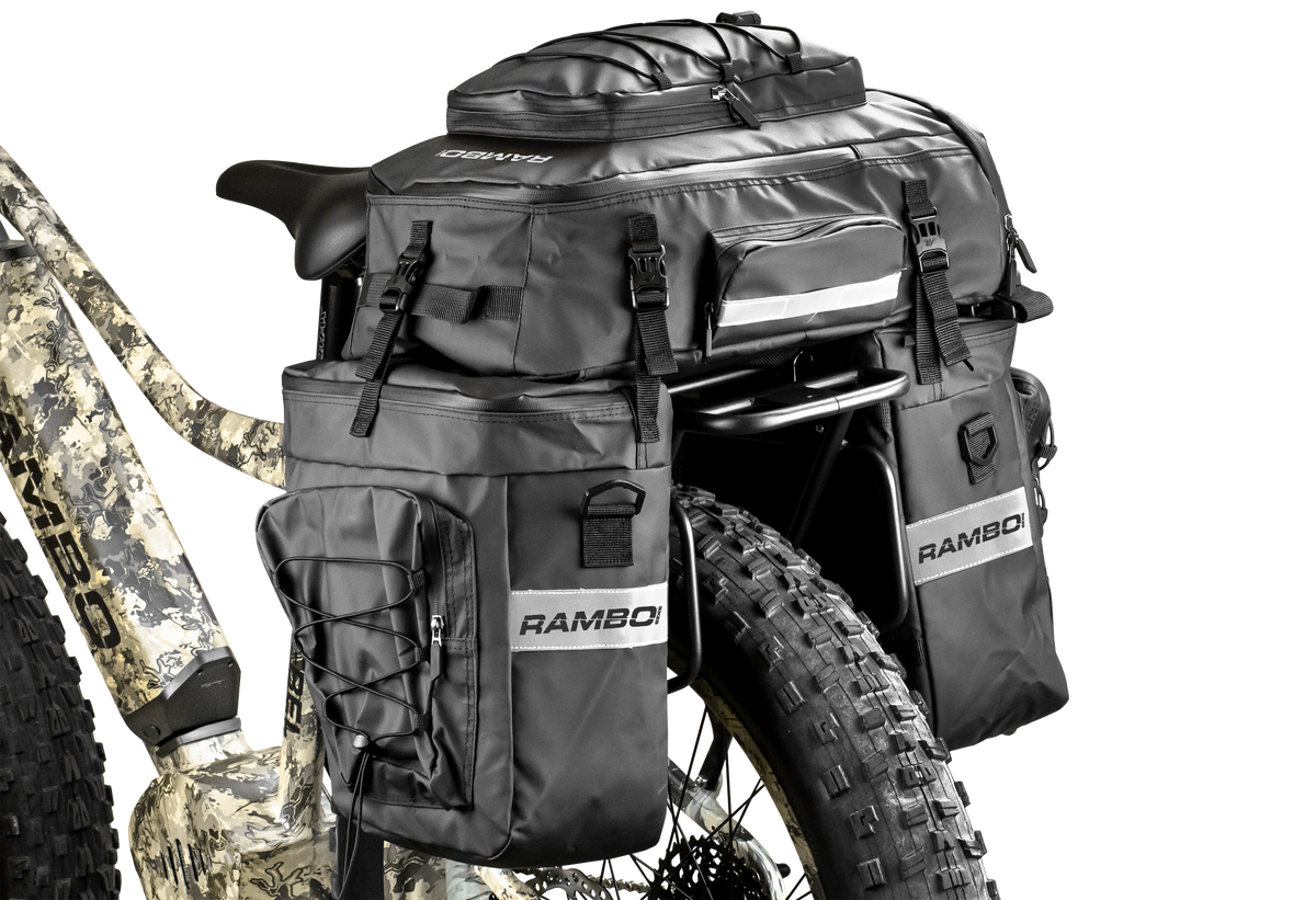 Rambo Bikes R161 Triple Accessory Saddle Bags