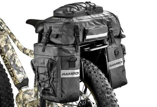 Rambo Bikes R161 Triple Accessory Saddle Bags