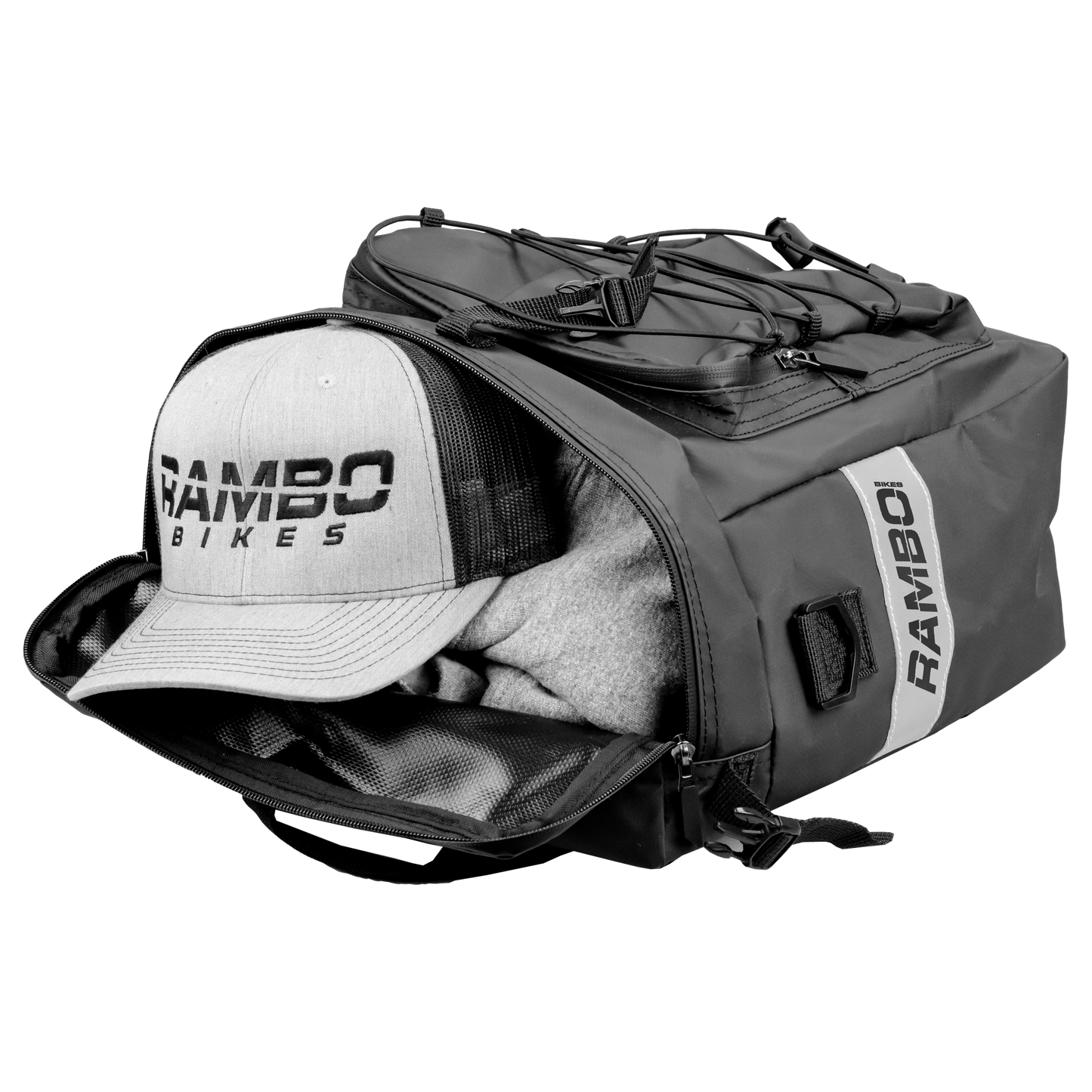 Rambo Bikes R161 Triple Accessory Saddle Bags