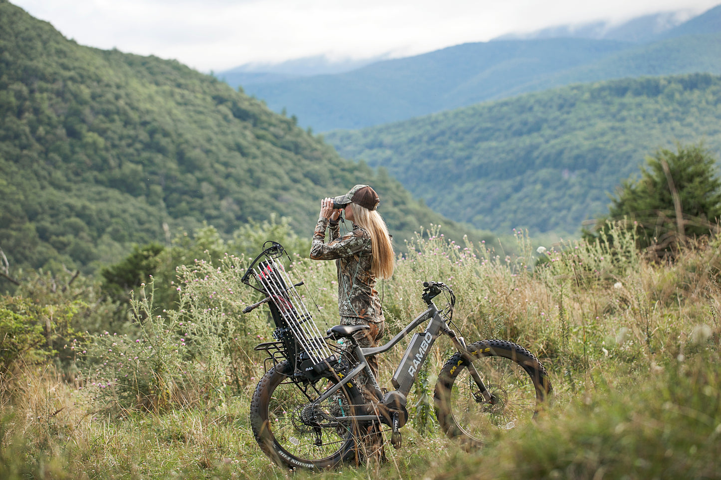Rambo Electric Bike Gun / Bow Holder R170