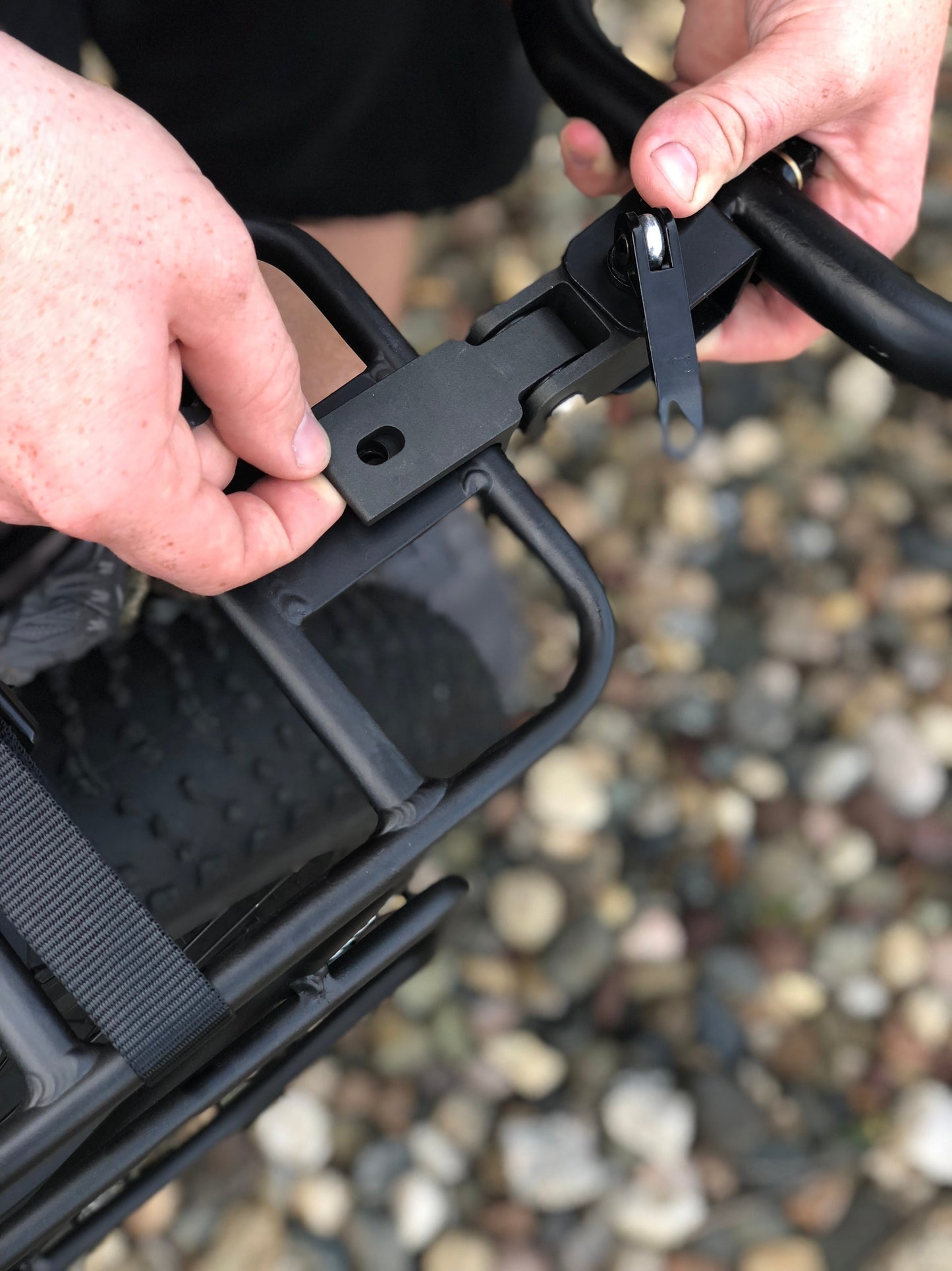 Rambo - Additional Hitch for Aluminum Bike/Hand Cart