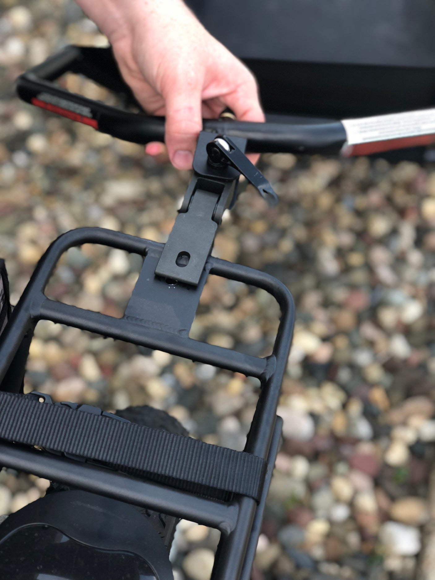 Rambo - Additional Hitch for Aluminum Bike/Hand Cart