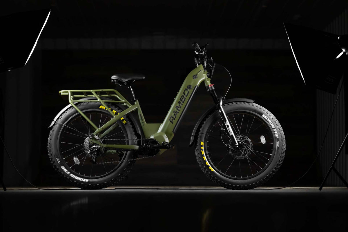 Rambo - Rebel 2.0 1000W Mid Drive Electric Hunting Bike - REB2.0