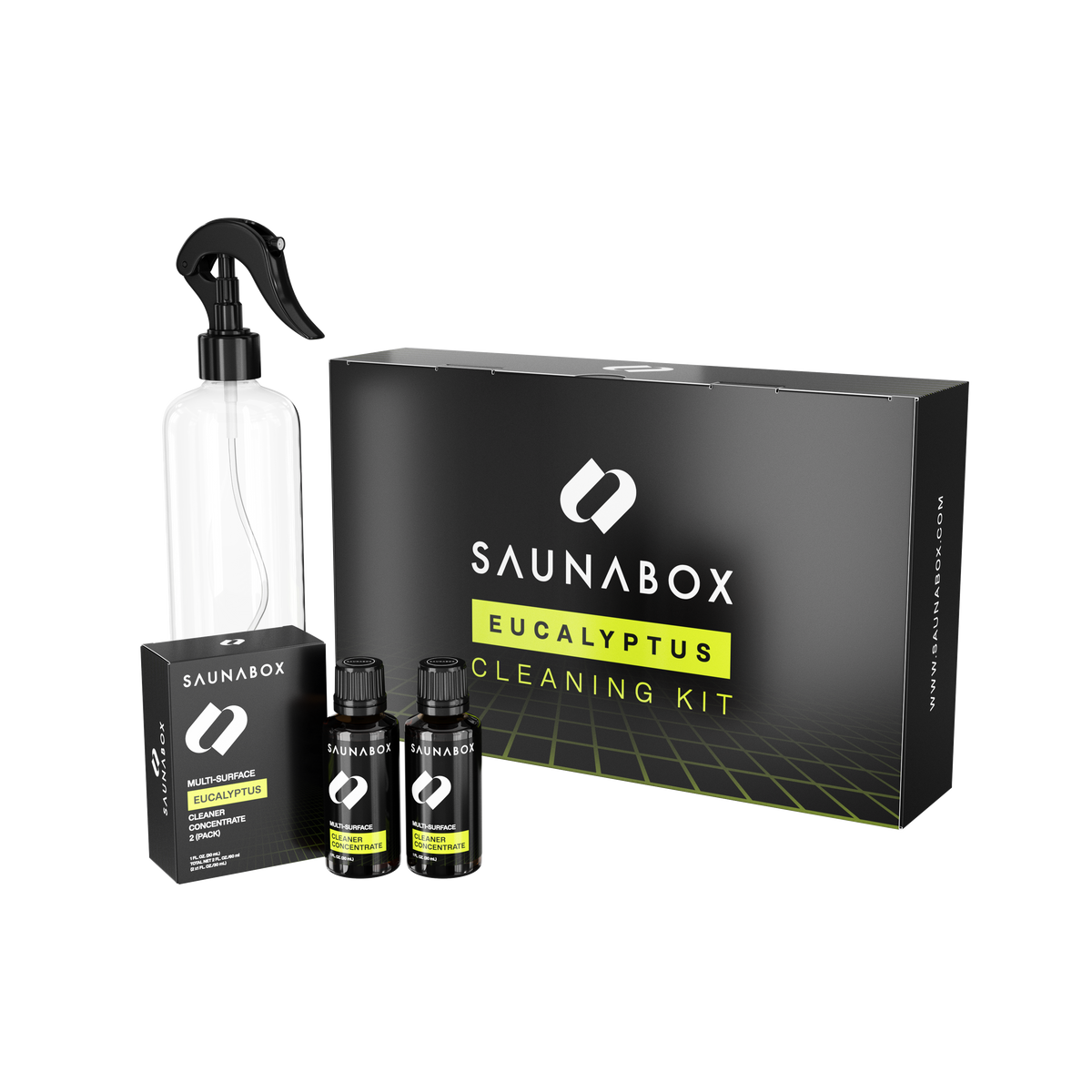 SaunaBox All-Natural Sauna Cleaning Kit