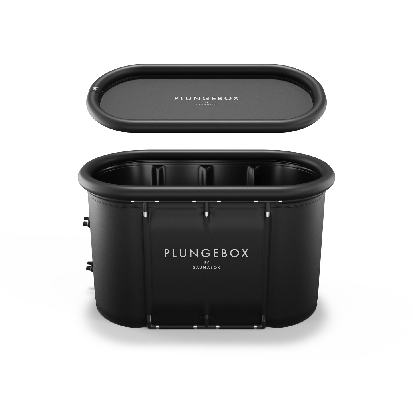 SaunaBox PlungeBox XL: Lay-Flat Cold Tub