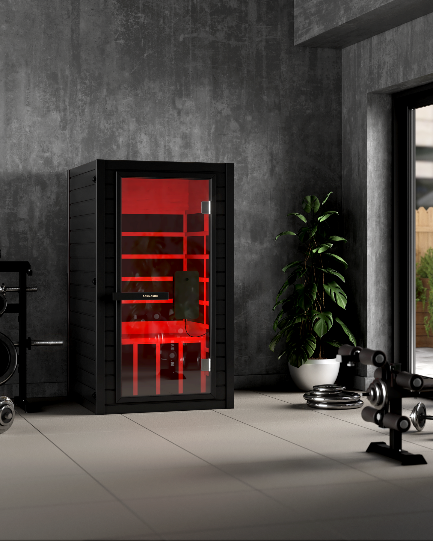 SaunaBox® Solara – Full Spectrum Low-EMF Infrared Sauna