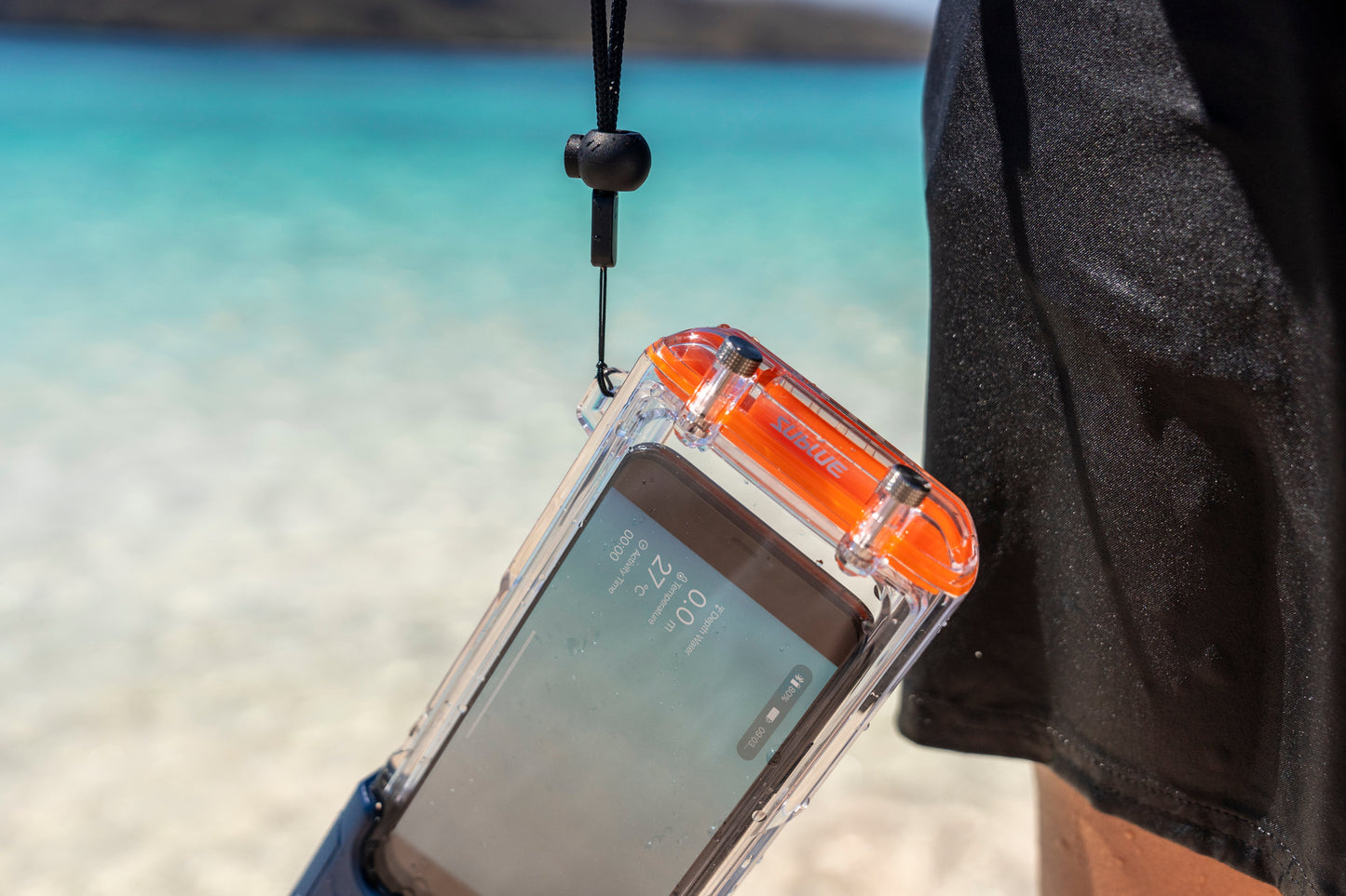 Sublue H1+ Smart Waterproof Phone Case – 4K Underwater Camera Housing with AI Color Correction