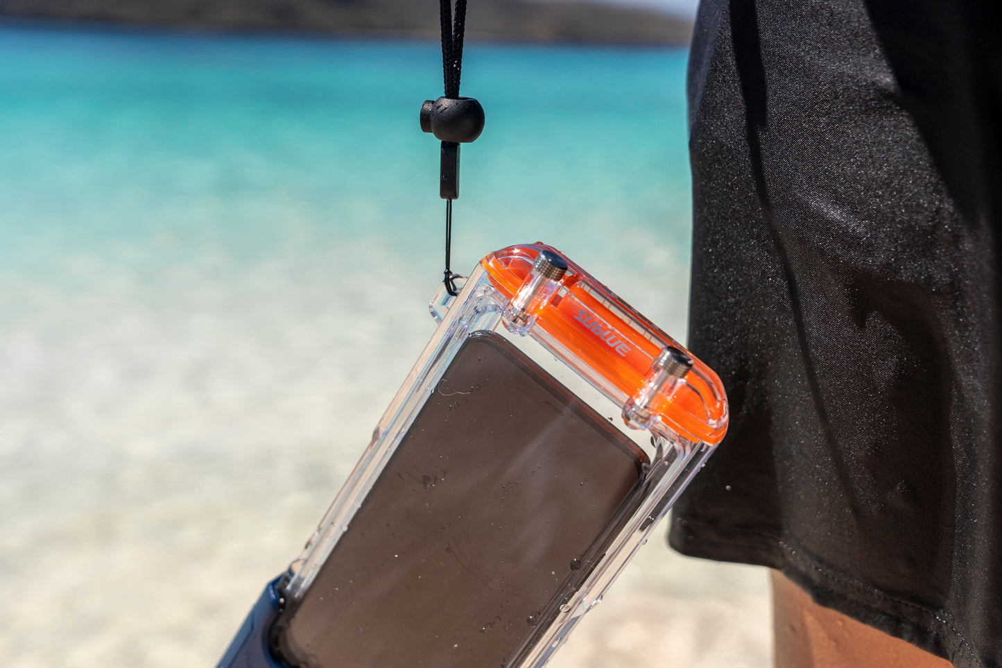 Sublue H1+ Smart Waterproof Phone Case – 4K Underwater Camera Housing with AI Color Correction