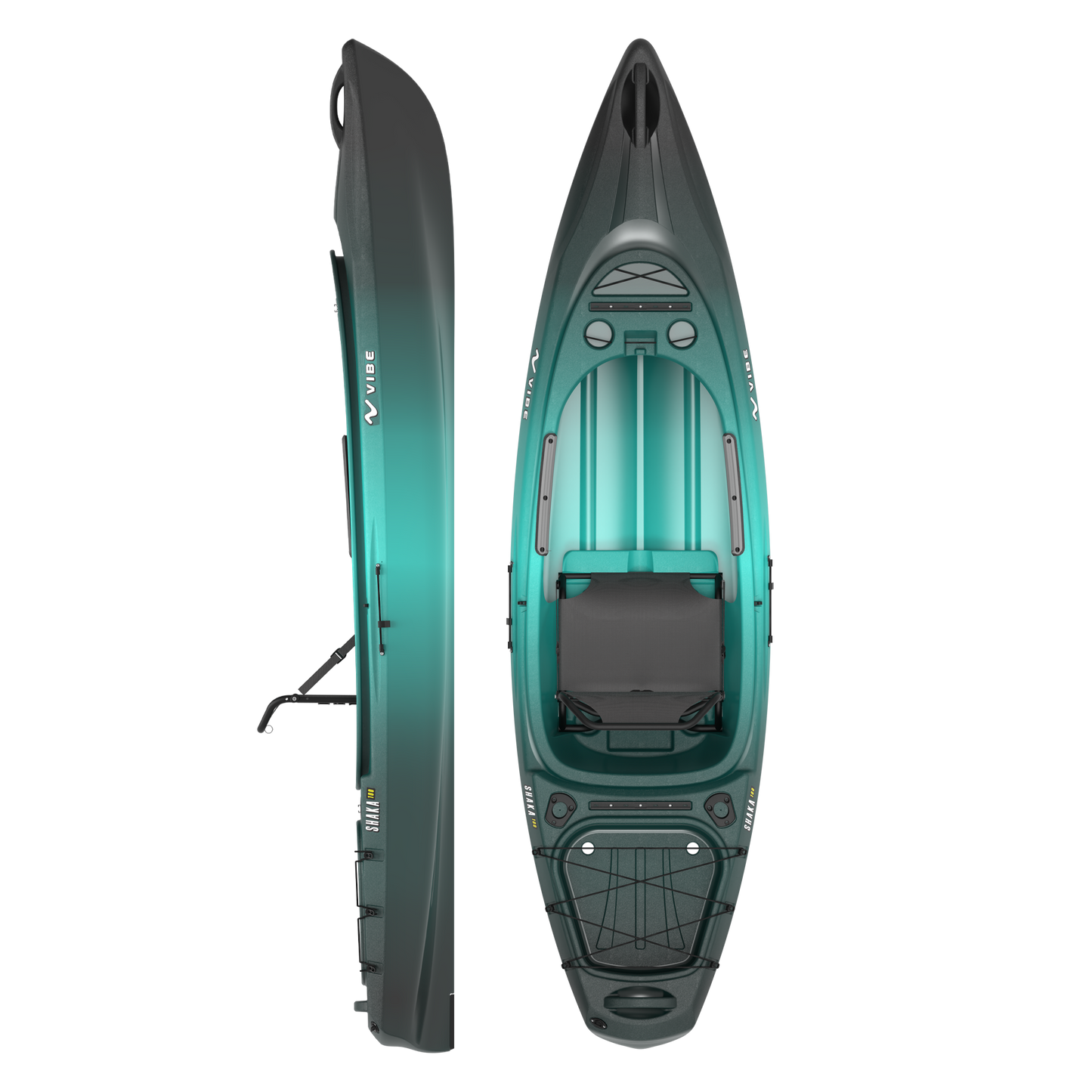 Vibe Kayaks Shaka 100 Sit-Inside Fishing & Recreational Kayak