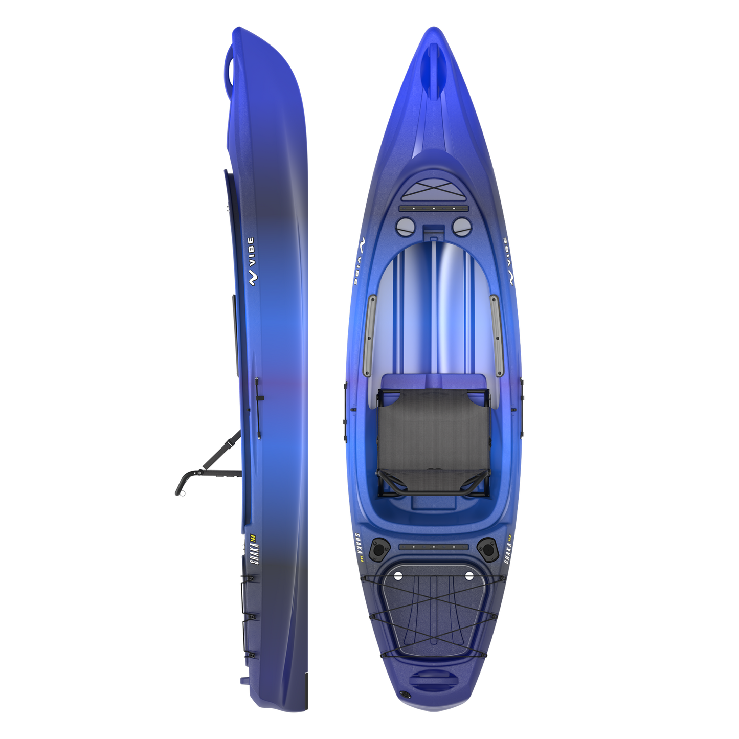 Vibe Kayaks Shaka 100 Sit-Inside Fishing & Recreational Kayak
