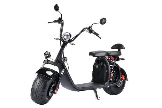 SoverSky X7 2000W Electric Fat Tire Citycoco Scooter – Up to 30 mph