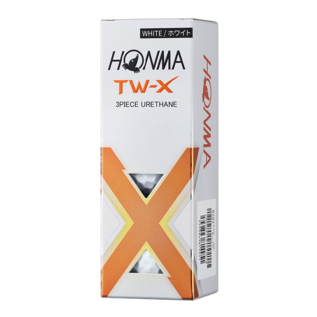Honma TW-X Golf Balls – 12-Pack (3-Ball x 4 Sleeves), 3-Piece Urethane