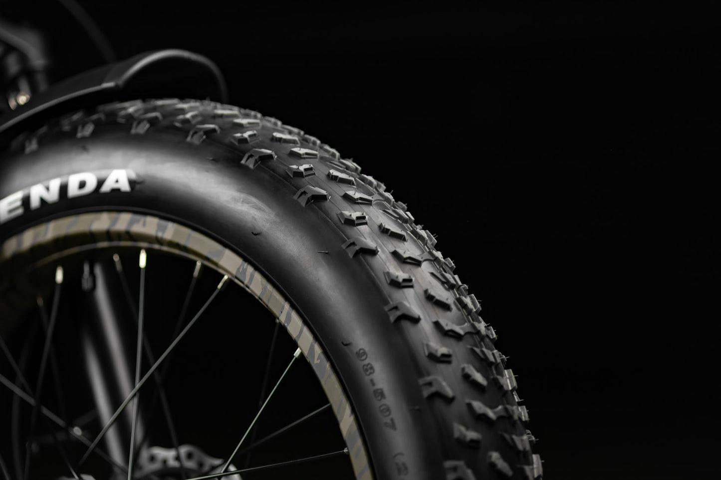 Rambo Krusader 3.0 All-Wheel Drive 500W Electric Bike