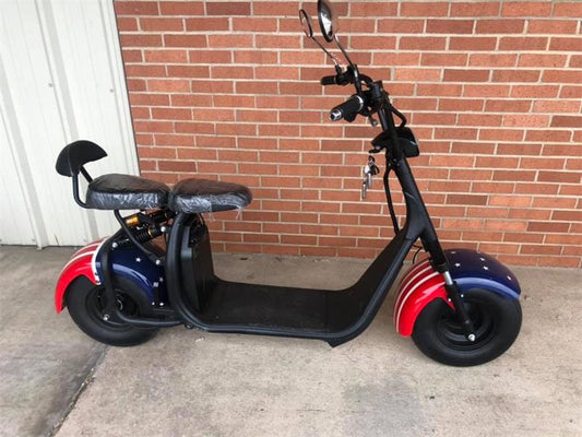 SoverSky X7 2000W Electric Fat Tire Citycoco Scooter – Up to 30 mph