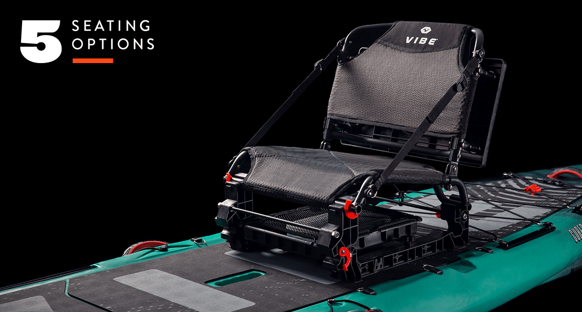 Vibe Kayaks Summit Seat + Mounting Base