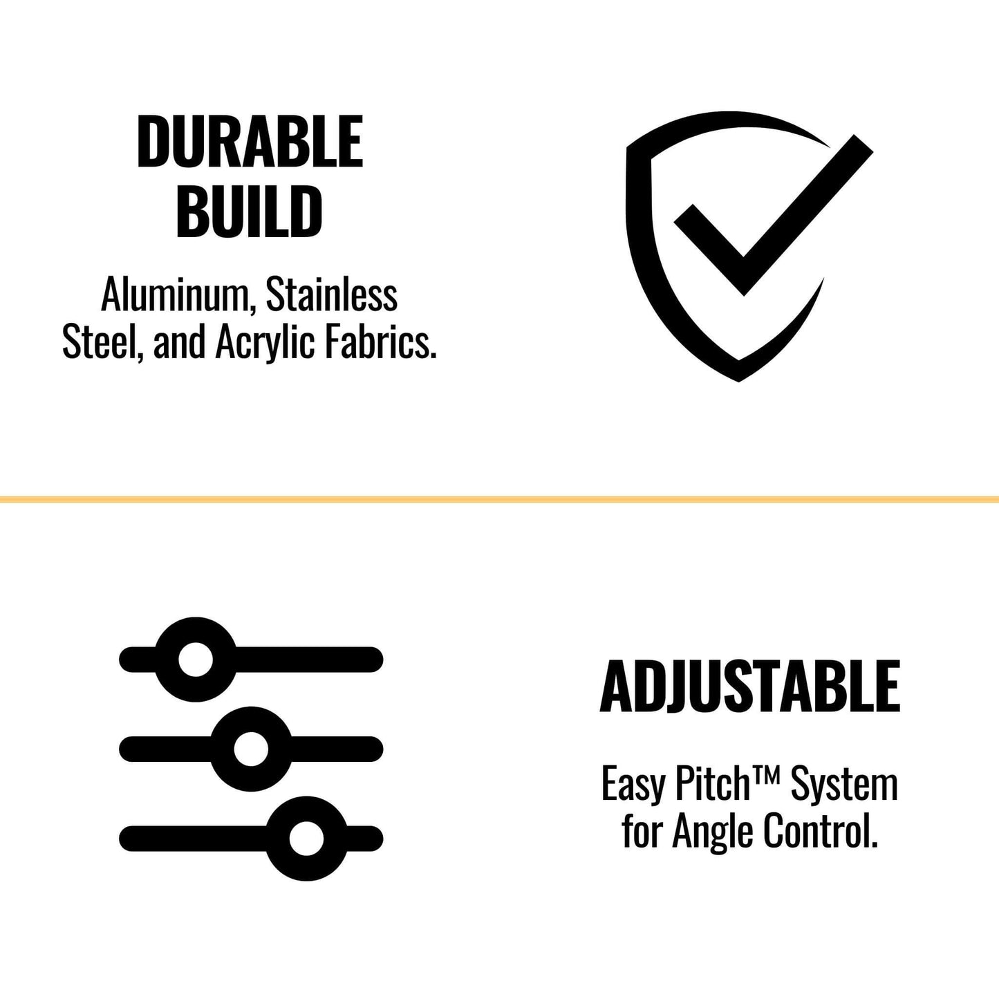 Advaning GA Series Clear Tempered Glass Door & Window Awning – Sleek Weather Protection (55x35 & 63x39)