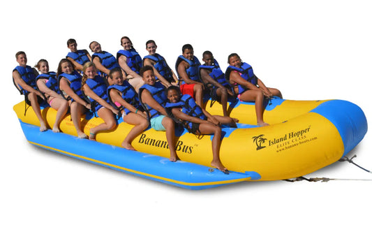 Island Hopper Banana Bus 14 Person Elite Class Towable Tube