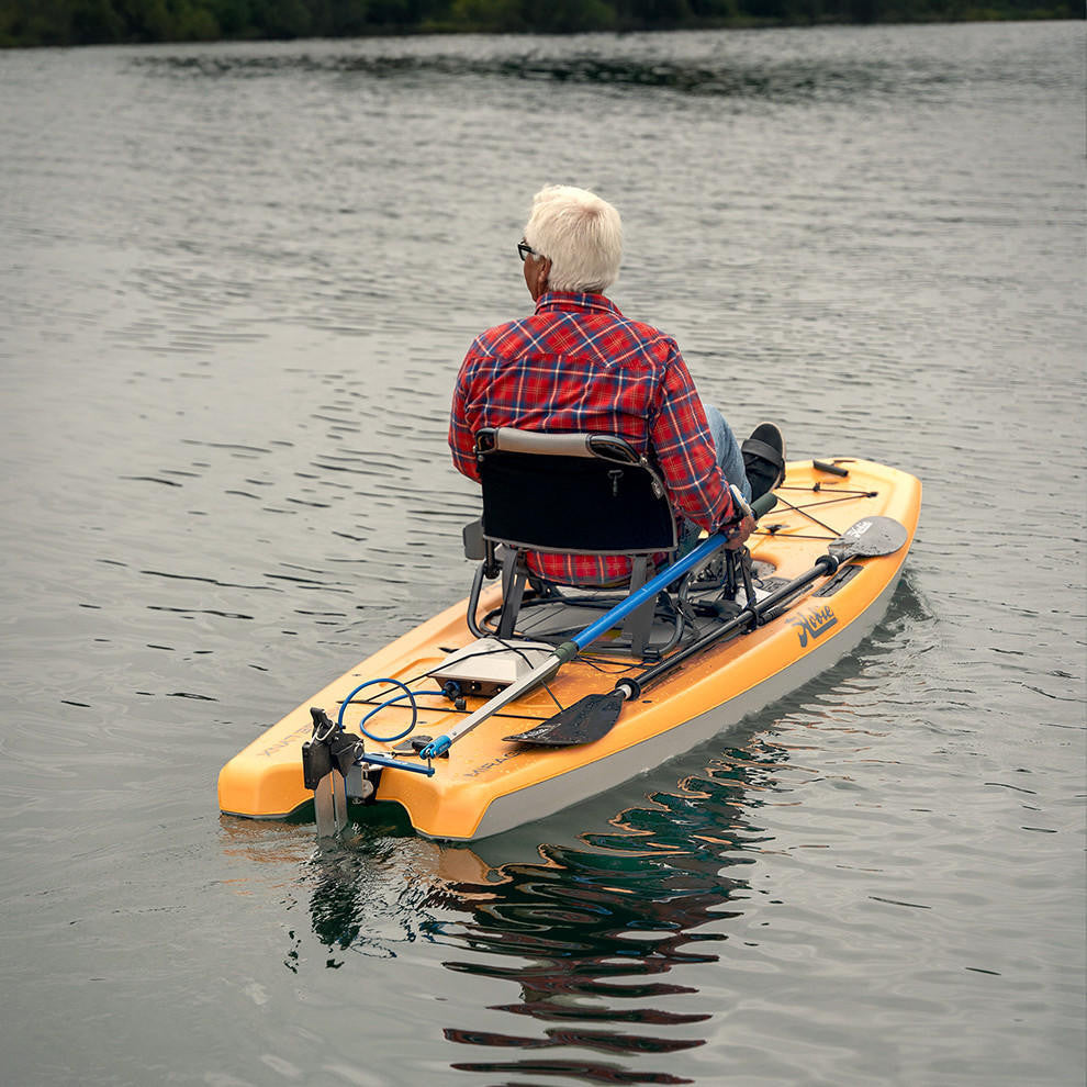 Hobie Lynx Gudgeon with Universal Versa Rudder™ Adapter and Pole Steering