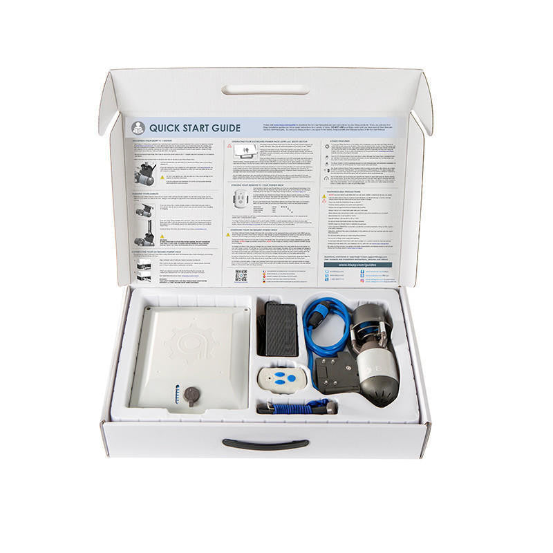 ISLE/Bixpy K‑1 Outboard Kit – Power Pole Adapter + Steering Bundle