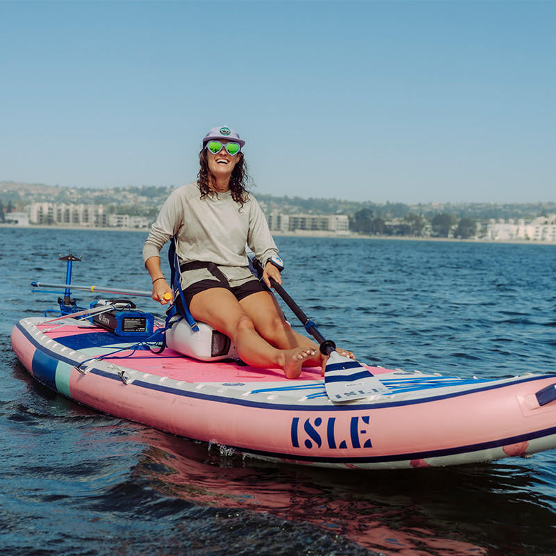 ISLE/Bixpy K‑1 Outboard Kit – Power Pole Adapter + Steering Bundle