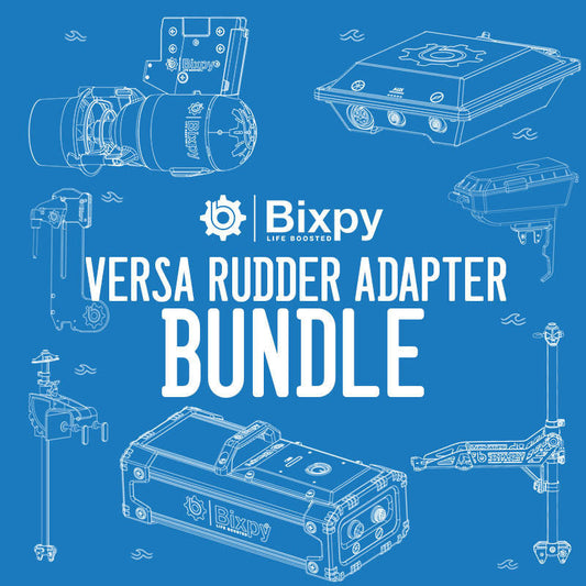 Bixpy Universal Versa Rudder Adapter Bundle