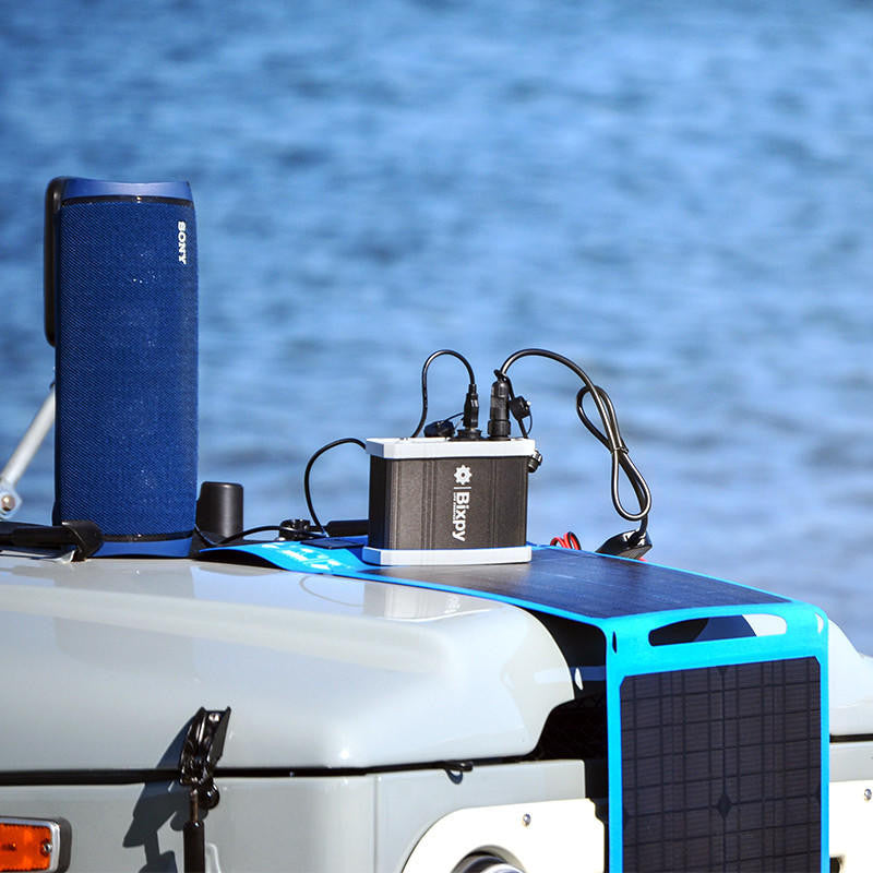 Bixpy PP‑77‑AP Power Bank & SUN45 Solar Panel Bundle
