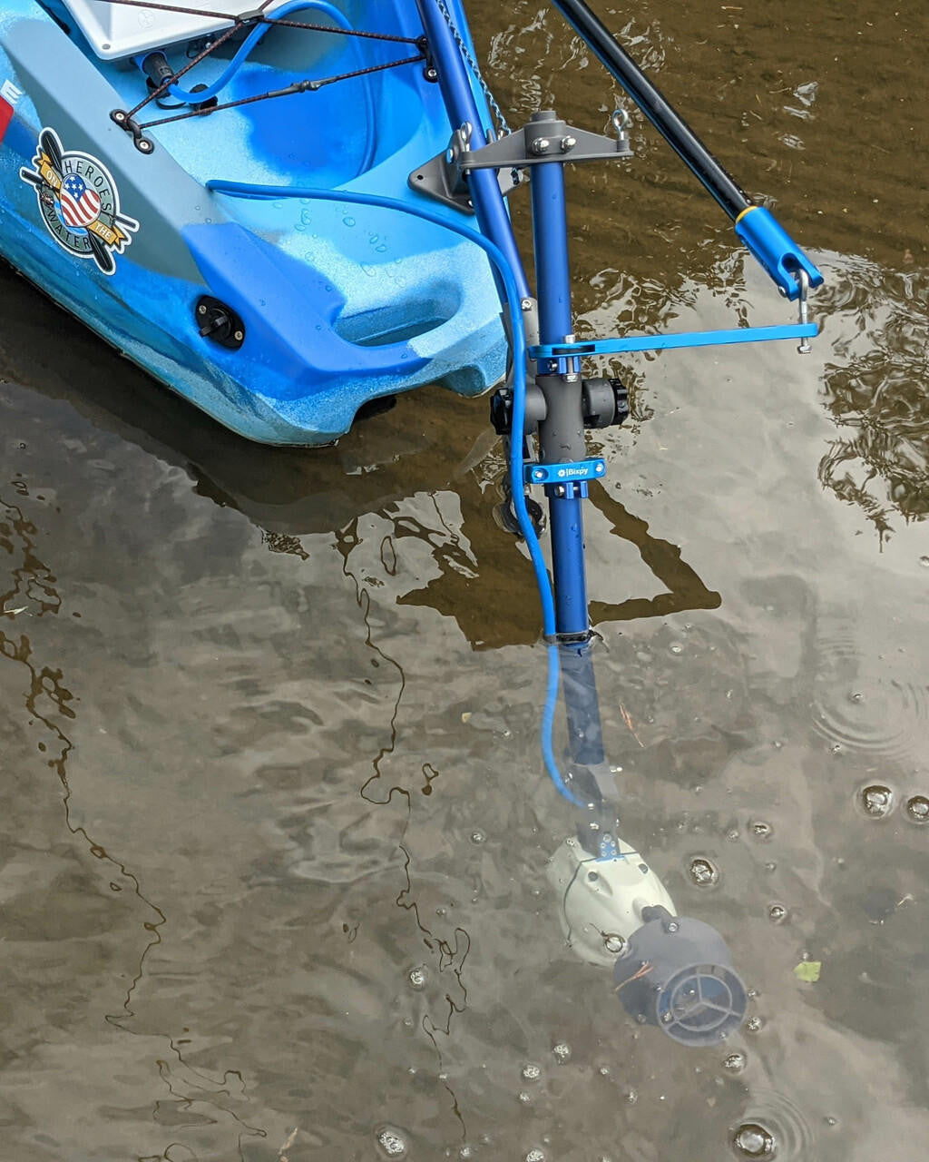 Bixpy Universal Kayak Adapter (for K‑1 & J‑2 Motors)