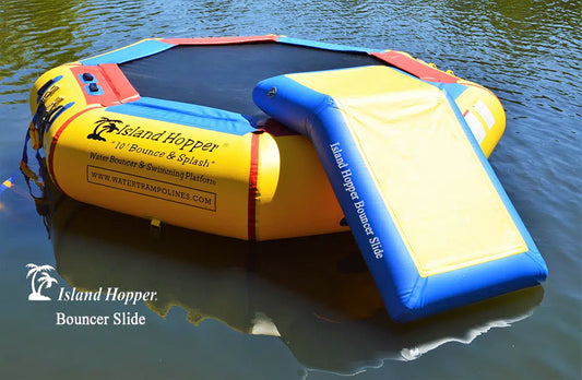 Island Hopper Bouncer Slide Attachment for 10' & 13' Bounce N Splash