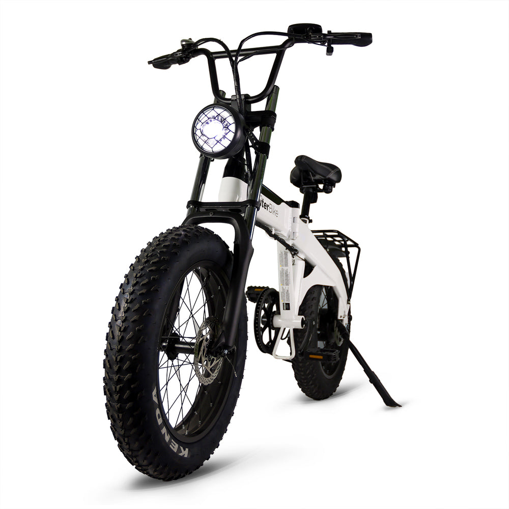 Defiant electric bike cafe racer conversion