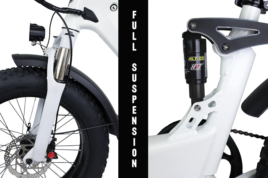 JupiterBike Defiant ST Fat Tire Folding Electric Bike