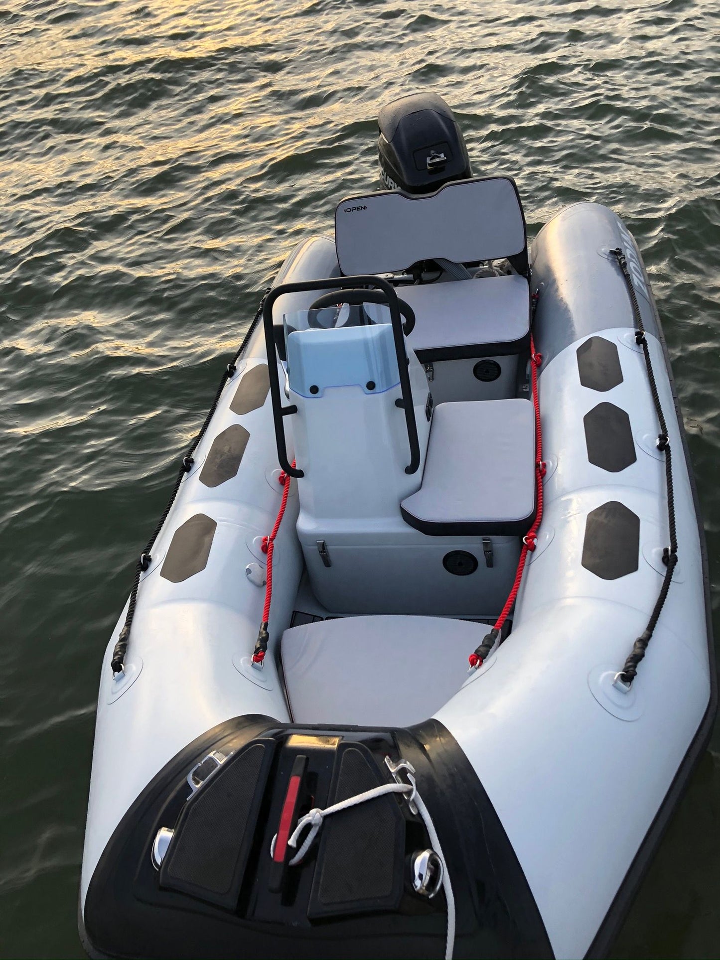 Zodiac Open 4.2 - Versatile Compact RIB for Fishing & Cruising