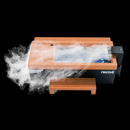 Medical Frozen 6 Cold Plunge - Bar Counter & Heavy Duty Step