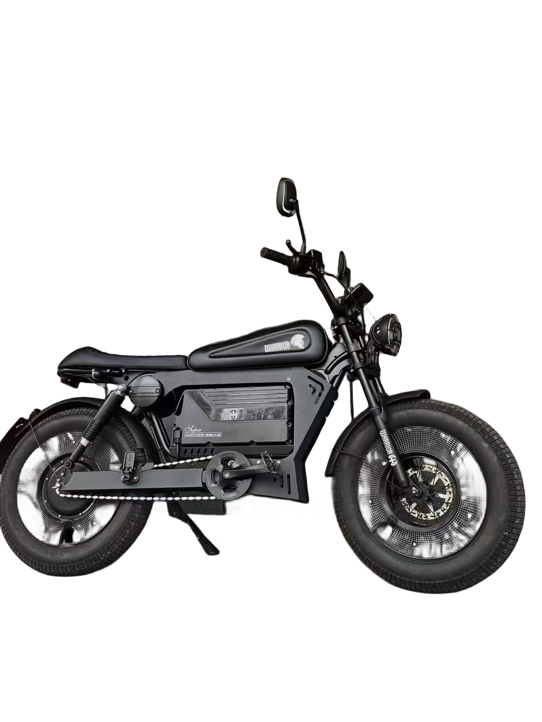 SoverSky Knight (“Black Warrior”) Electric Fat Tire Bike