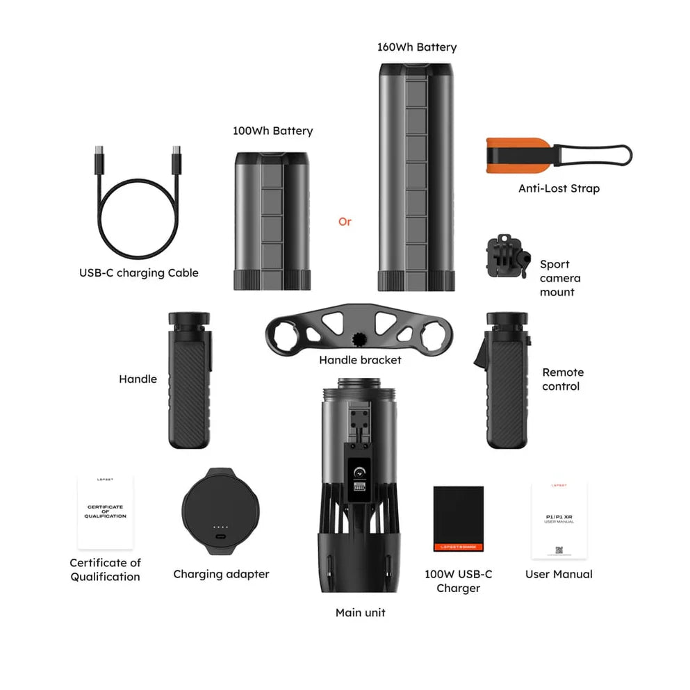 LEFEET P1 | Versatile Water Scooter With Modular Design