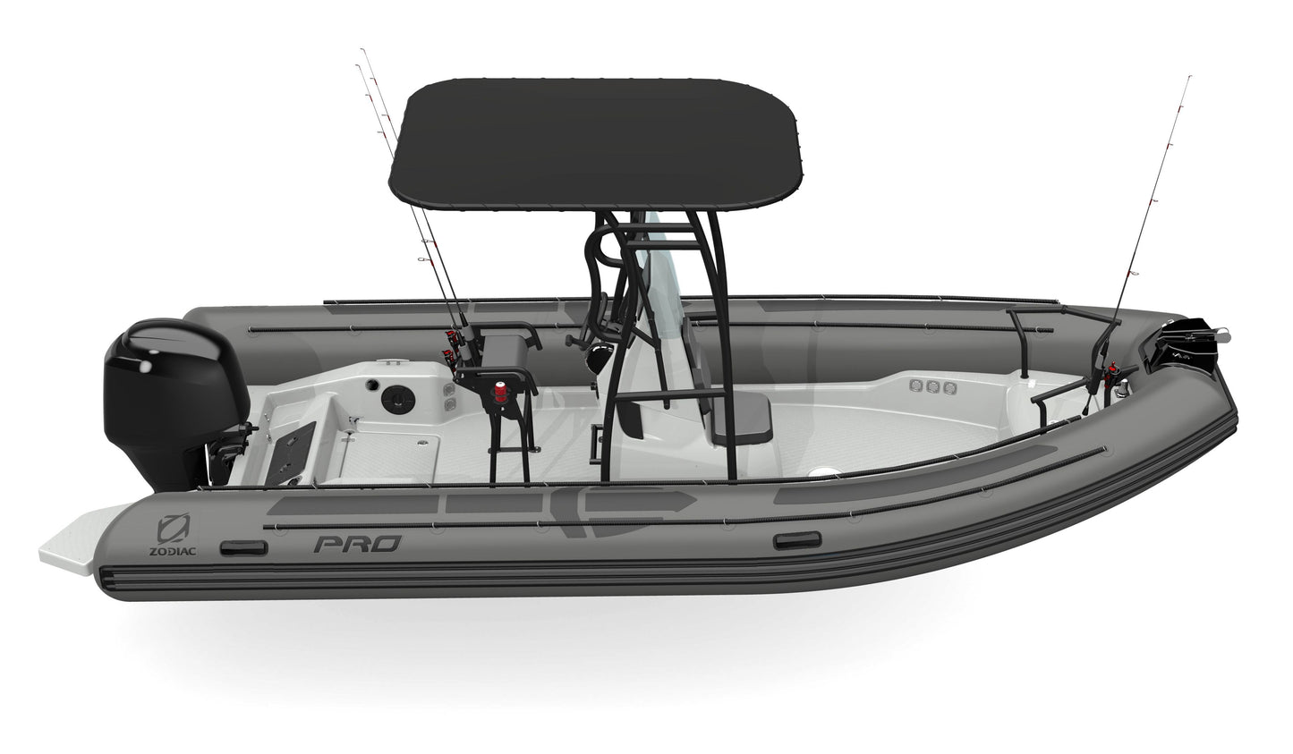 Zodiac Pro 6.5 - Best-Selling Customizable RIB for Fishing, Diving & Watersports