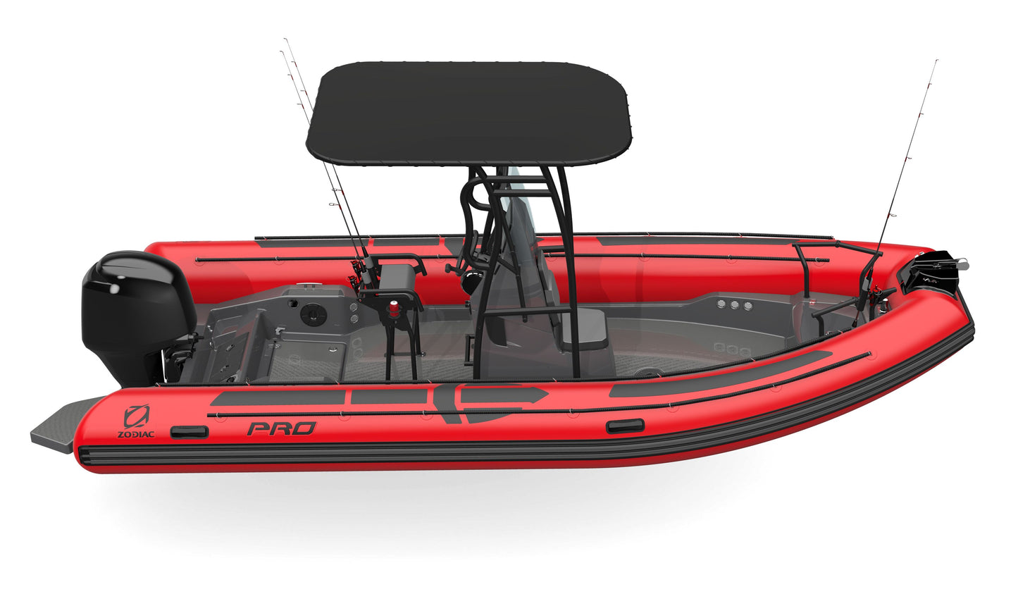 Zodiac Pro 6.5 - Best-Selling Customizable RIB for Fishing, Diving & Watersports