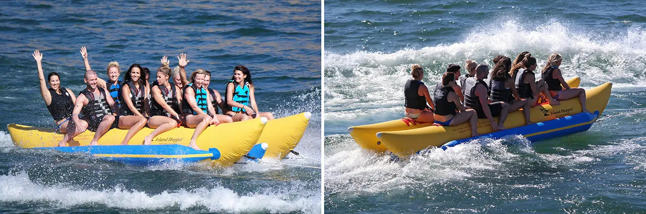 Island Hopper 10 Person Elite Class Side-by-Side Banana Boat Towable Tube