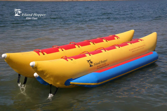 Island Hopper 10 Person Elite Class Side-by-Side Banana Boat Towable Tube