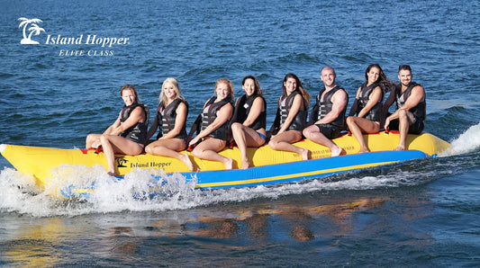 Island Hopper 8 Person Elite Class Inline Banana Boat Towable Tube