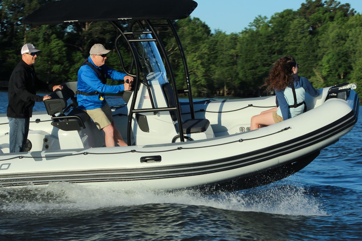 Zodiac Pro 6.5 - Best-Selling Customizable RIB for Fishing, Diving & Watersports