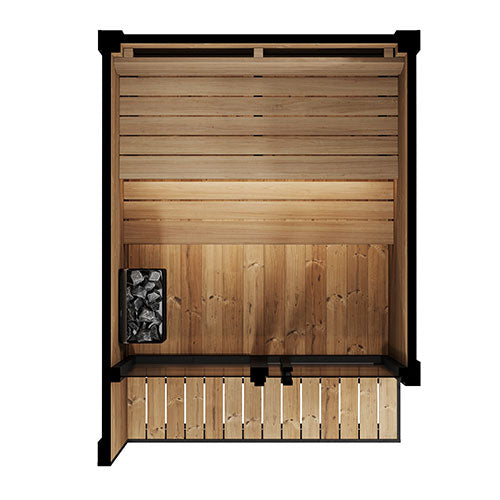 SaunaLife Model GL4 Outdoor Sauna