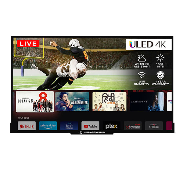 Silver Series – MirageVision Shade Outdoor TV