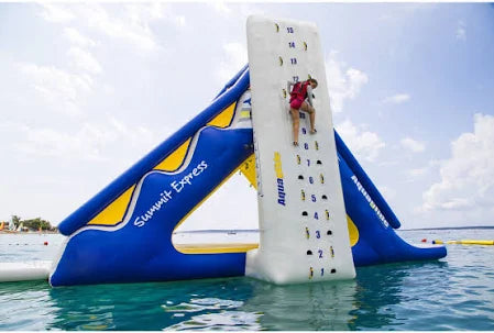 Aqauglide Escalade Summit Climbing Wall, 16' Height, Advanced Climbing Feature
