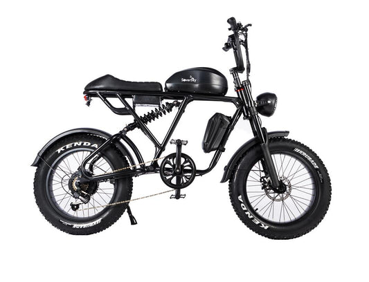 SoverSky Titan 500 Electric Fat Tire Bike – Shimano 7-Speed, 35-Mile Range