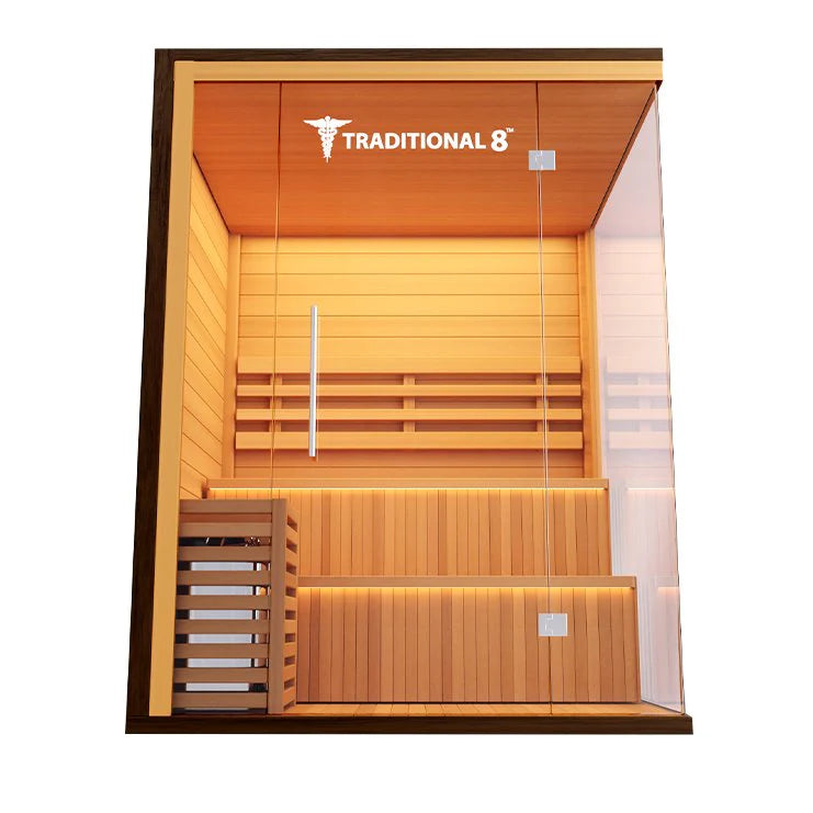 Medical Saunas | Traditional 8 Plus v2 Sauna | 5 Person