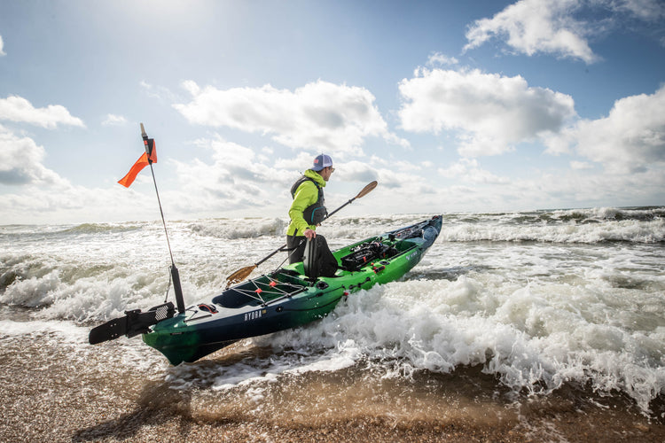 Vibe Kayak on a calm lake, ready for your next adventure.